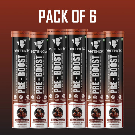 Pack of 6 Pre-Boost Cola