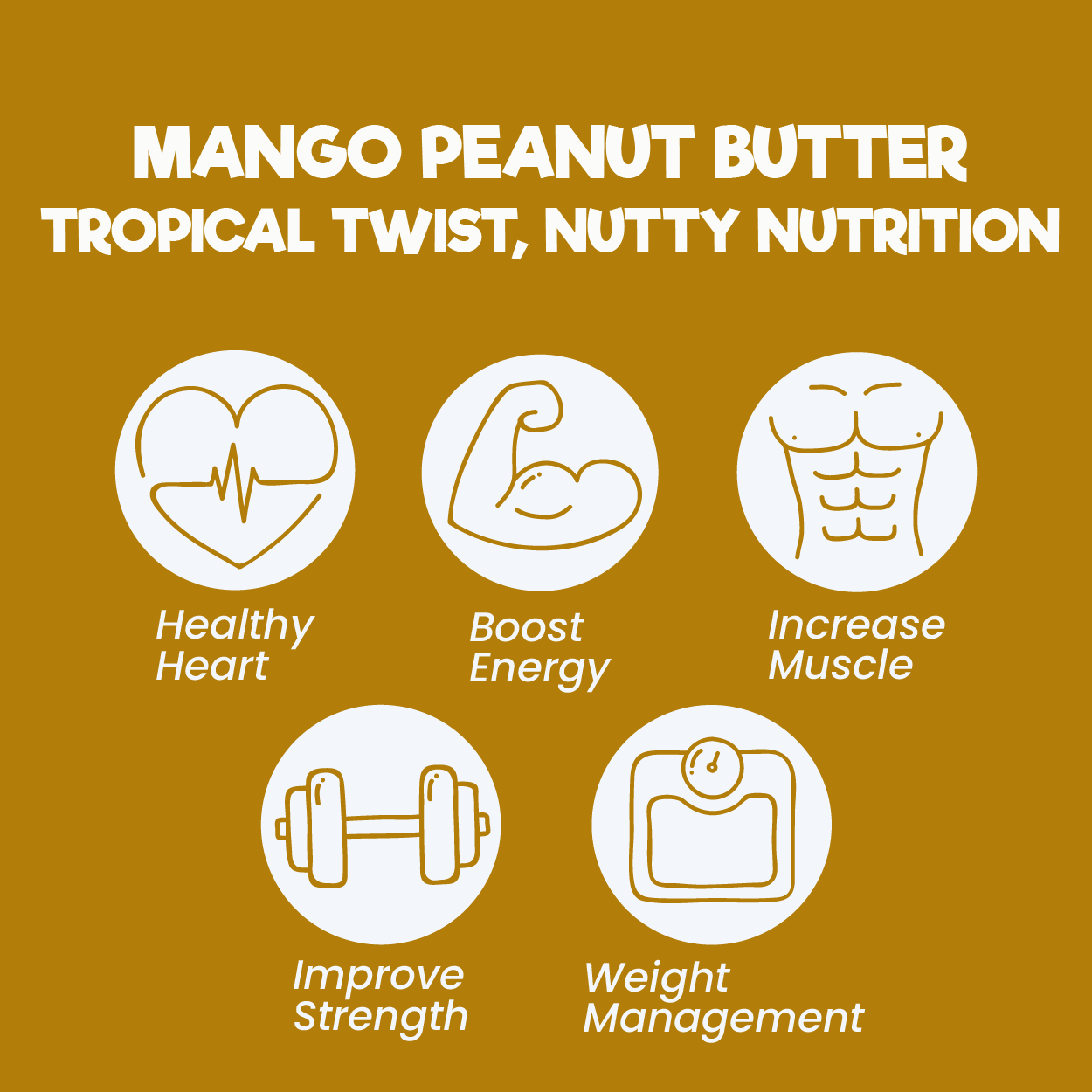 Potencia Peanut Butter Mango 1 kg