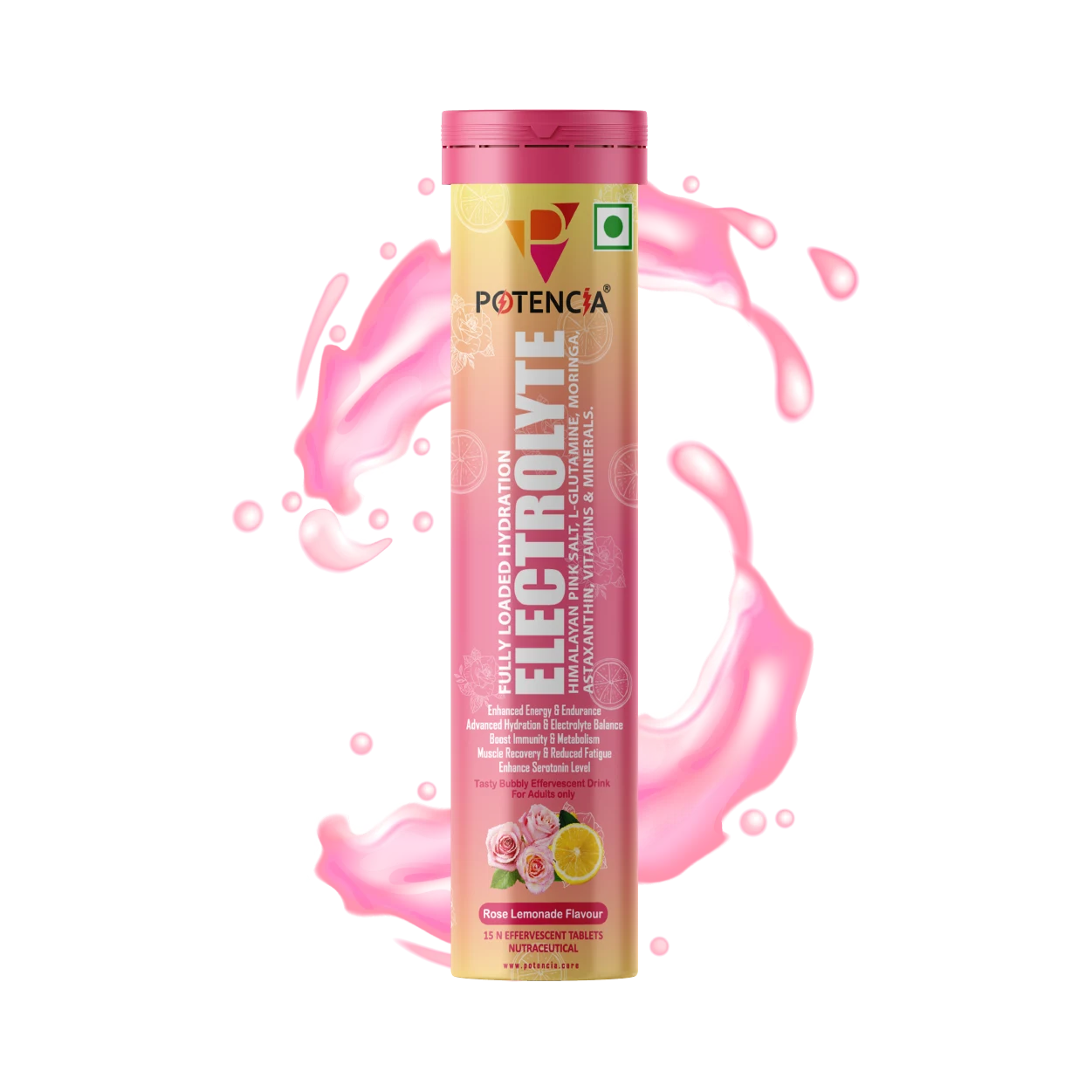 Electrolyte Rose Lemonade