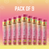 Pack of 9 Electrolyte Rose Lemonade