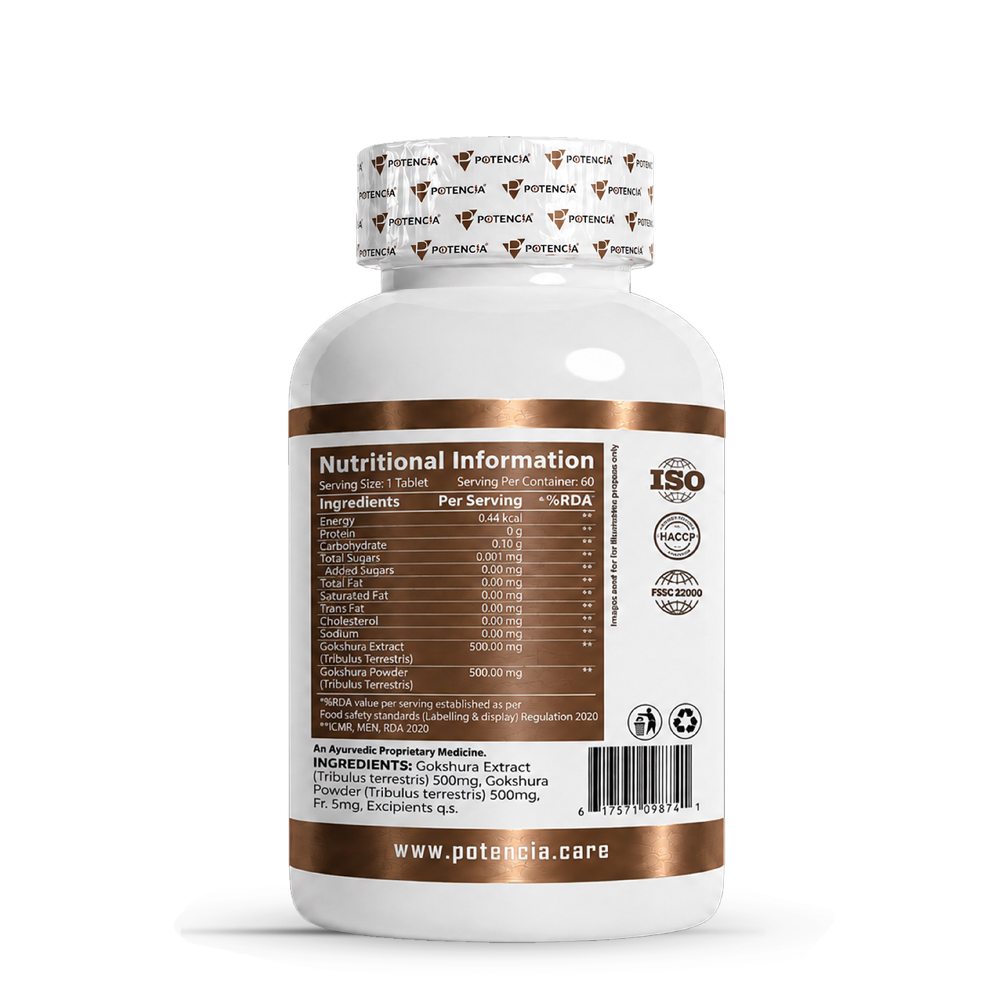 Potencia Herbaceous Gokshura-T
