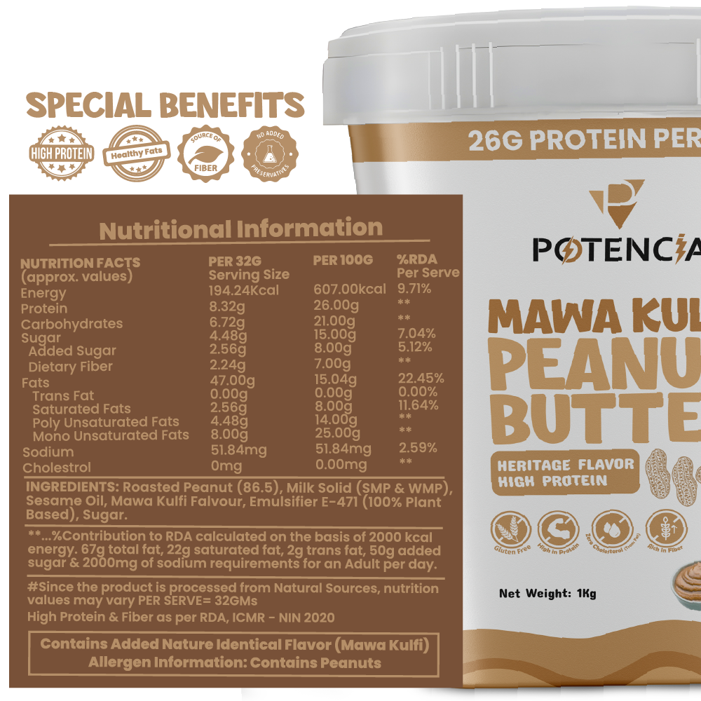 Mawa Kulfi Peanut Butter