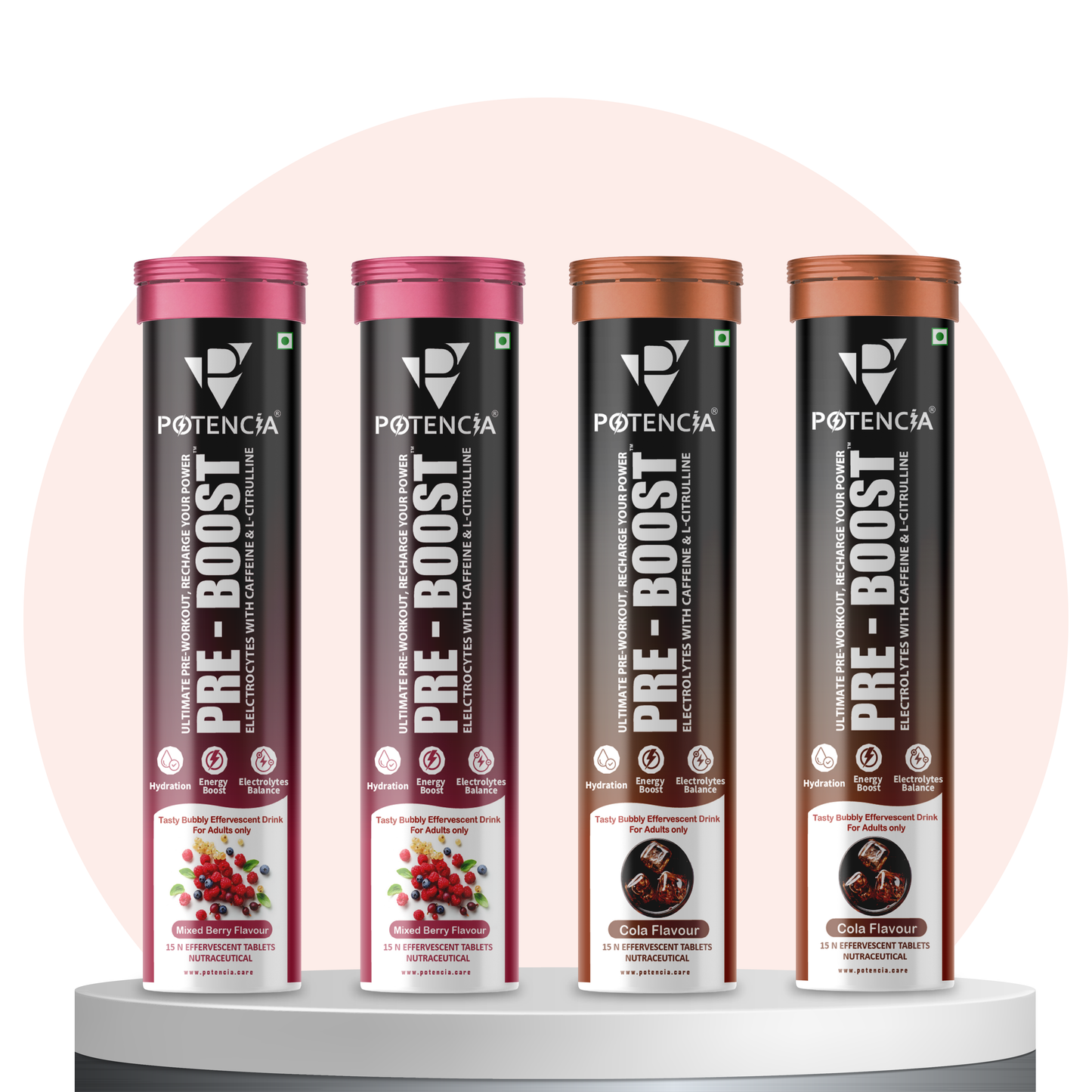 Potencia Pre-Boost Savings Pack – 4 Tubes ₹500