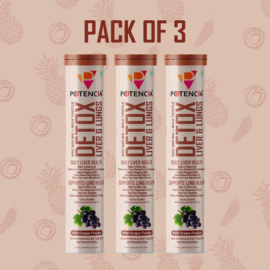 Pack of 3 Detox Liver & Lungs