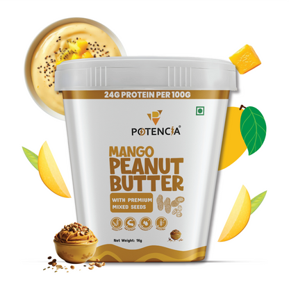 Peanut Butter Mango with Mixed Seeds