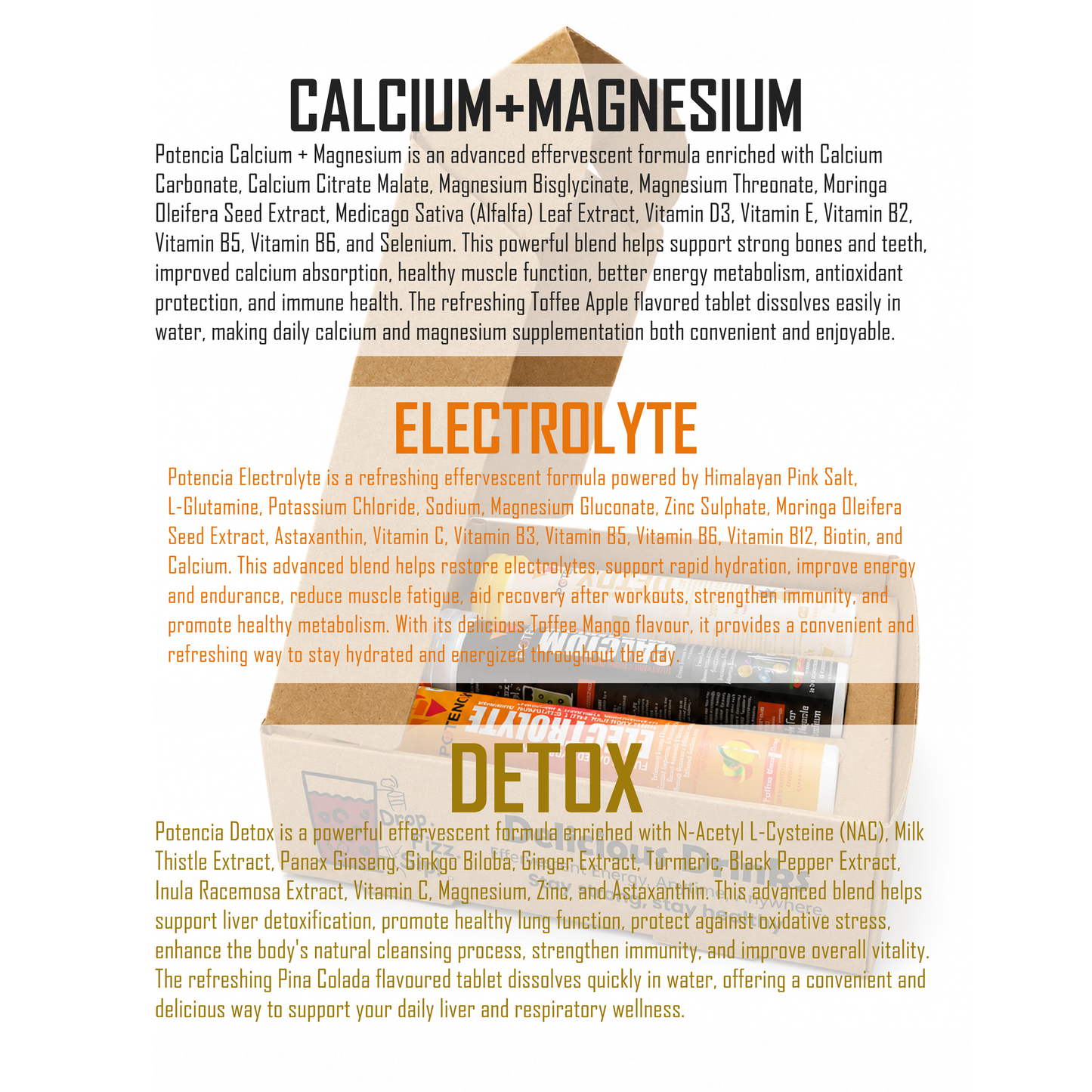 Potencia Hydration Kit – Stay Energized, Stay Hydrated.