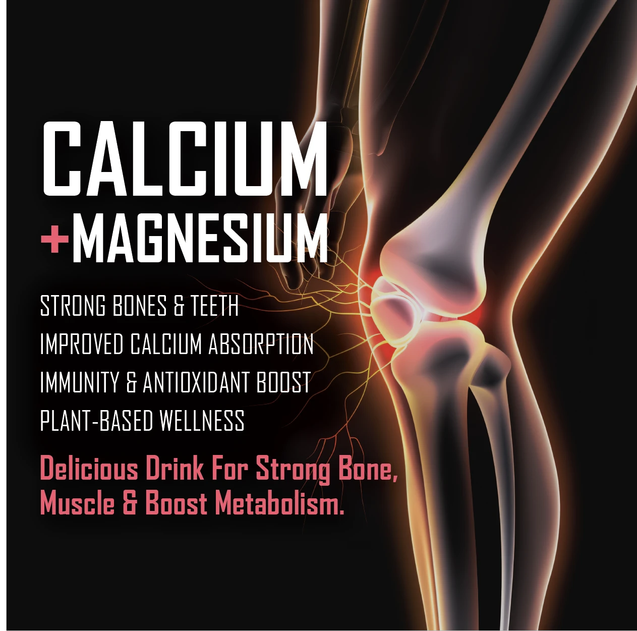 Pack of 9 Calcium + Magnesium
