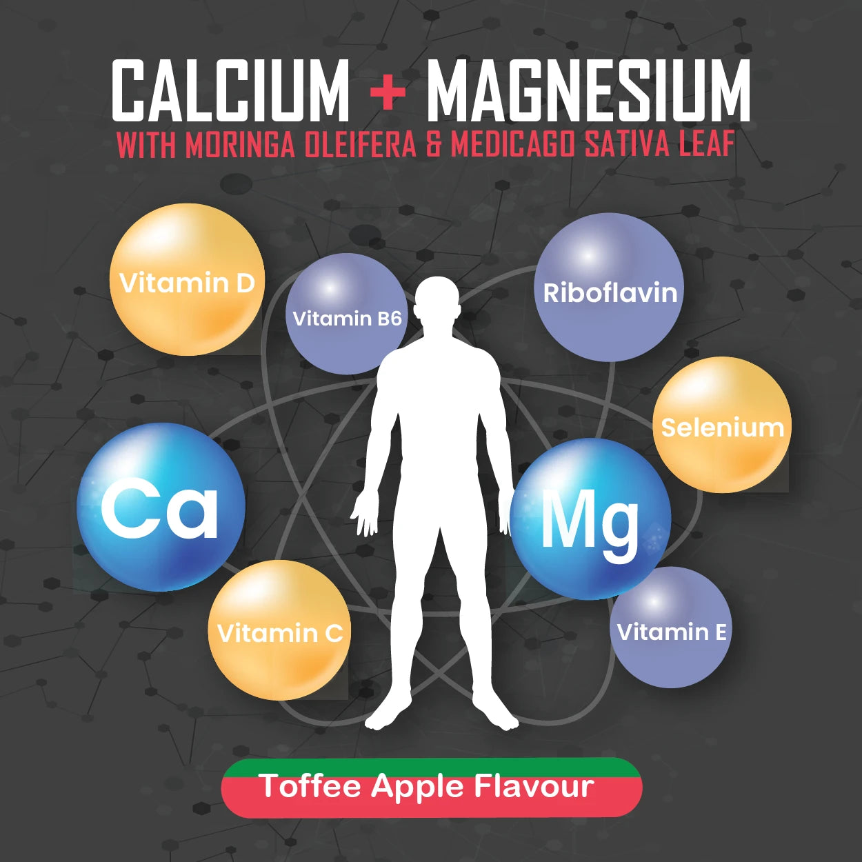 Pack of 6 Calcium +Magnesium