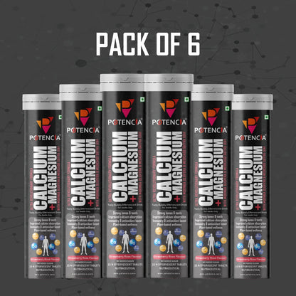Pack of 6 Calcium +Magnesium