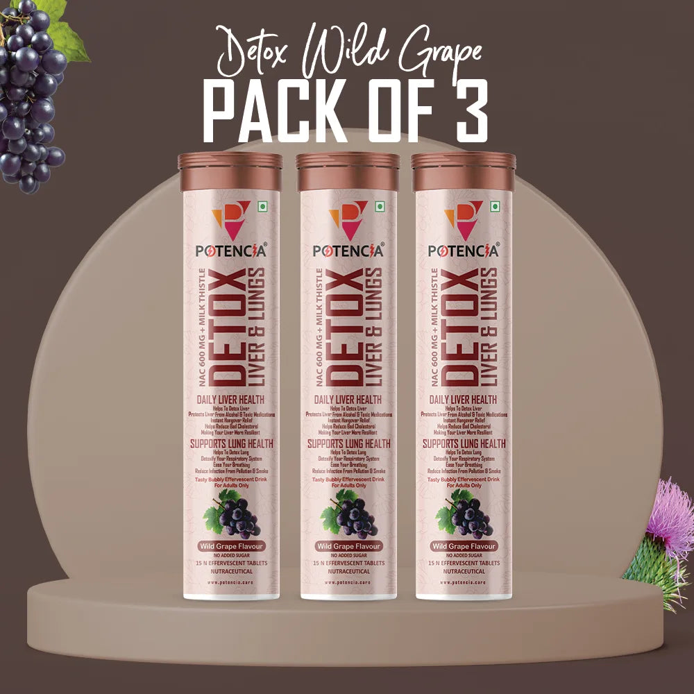 Pack of 3 Detox Liver & Lungs