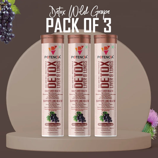 Pack of 3 Detox Liver & Lungs