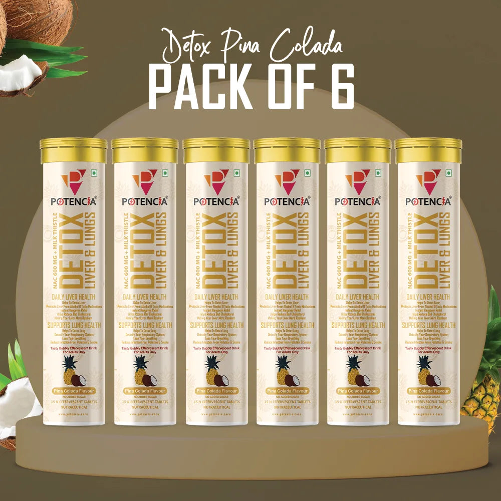 Pack of 6 Detox Liver & Lungs