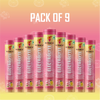 Pack of 9 Electrolyte Rose Lemonade