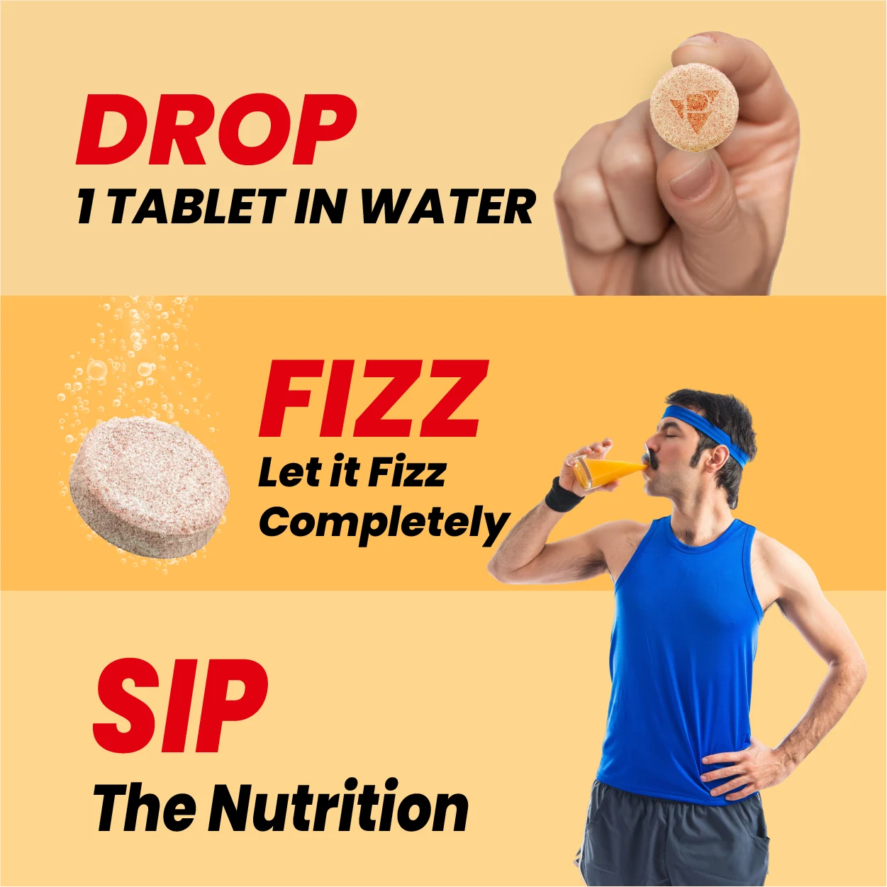 Pack of 6 Electrolyte Toffee Mango