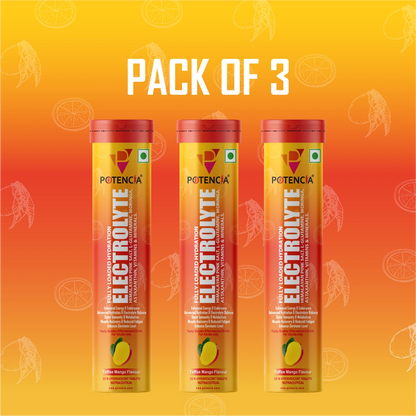 Pack of 3 Electrolyte Toffee Mango
