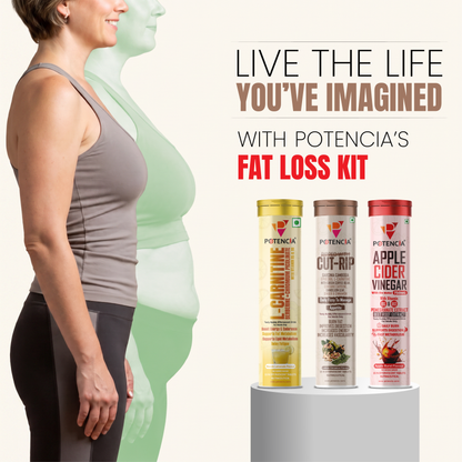Potencia Fat Loss Kit | India’s Advanced Daily Fat Loss & GLP-1 Support Stack