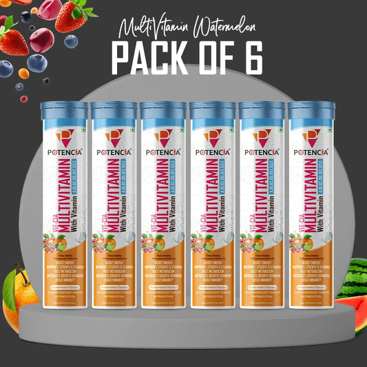 ( Pack of 6 Tubes) Multivitamin