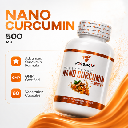 Potencia Herbacous Nano Curcumin 500mg – 60 Vegetarian Capsules