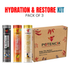 Potencia's Hydration & Restore Kit | India's Advanced Daily Hydration, Electrolyte & Recovery Support Stack