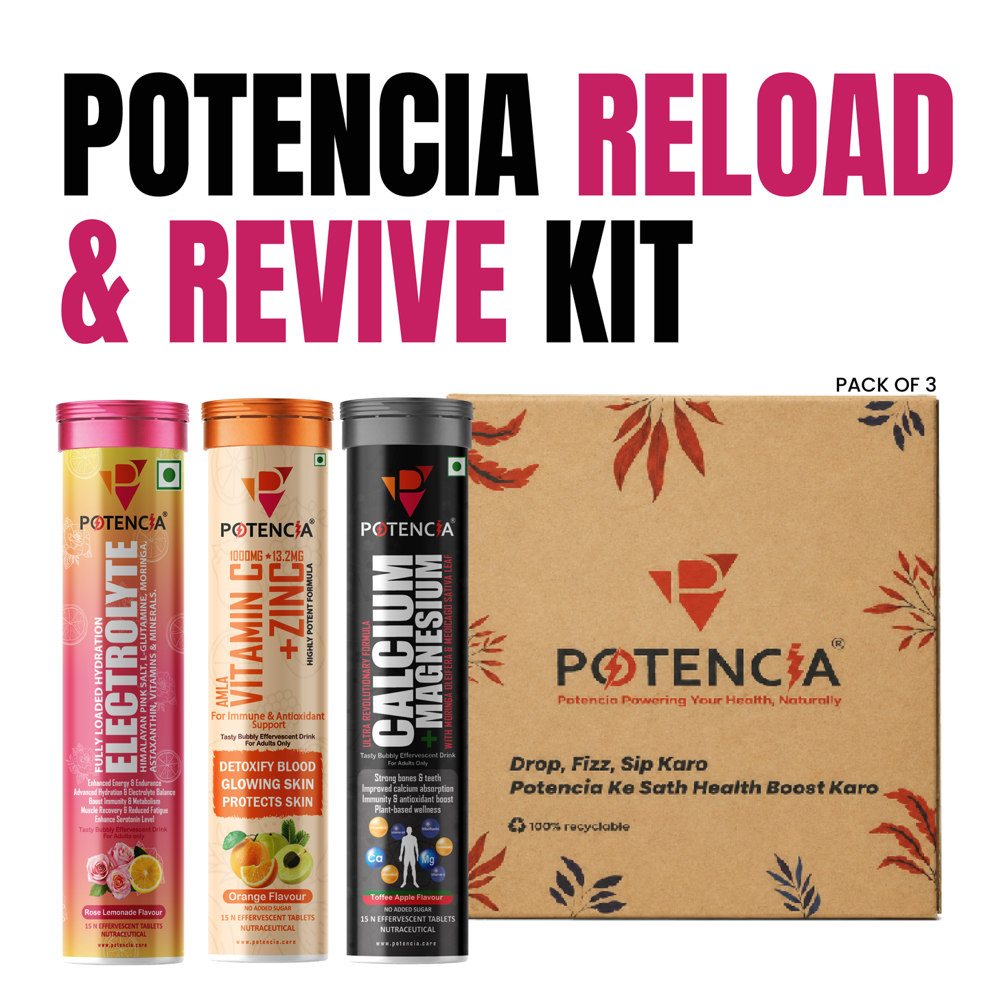 Potencia Reload & Revive Kit