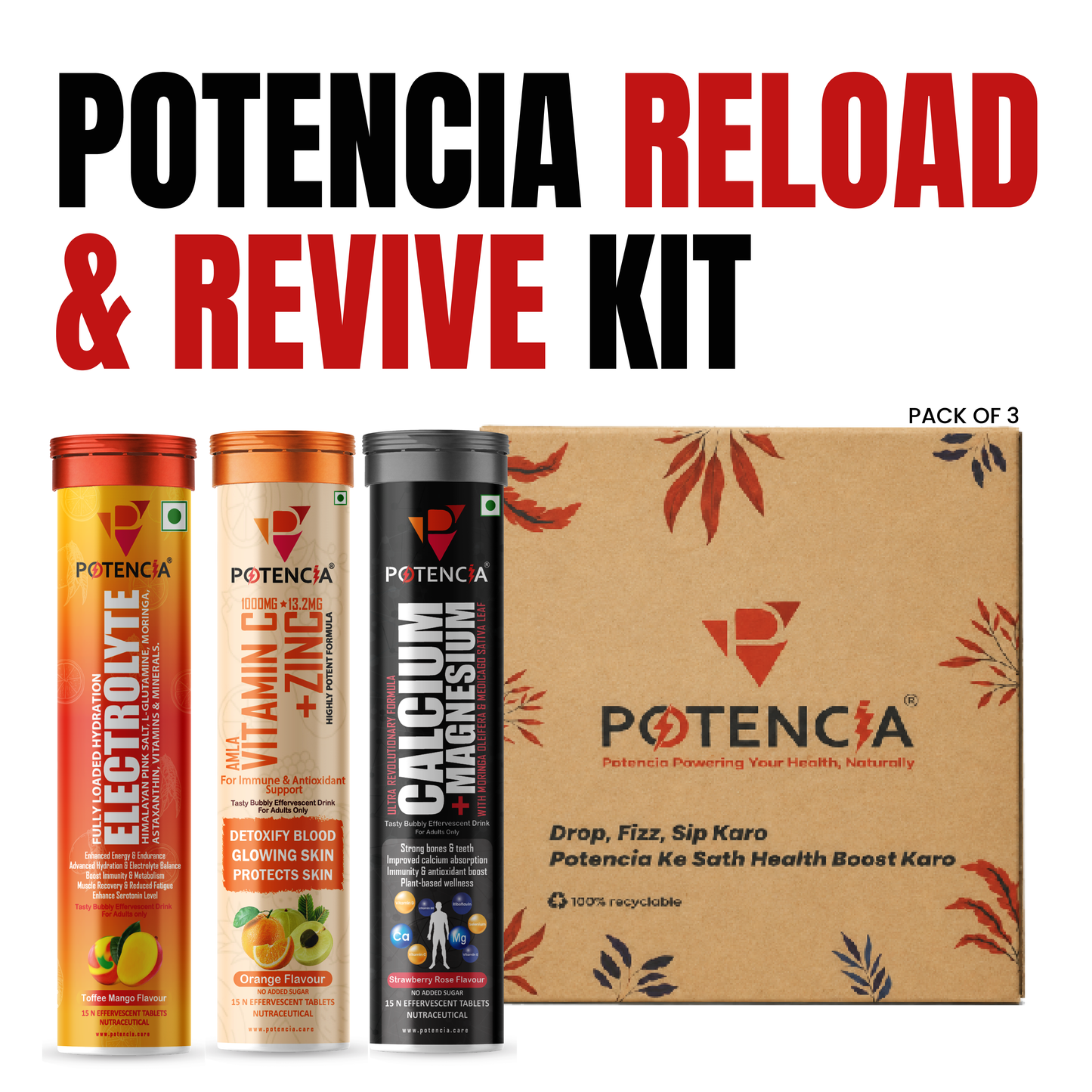 Potencia Reload & Revive Kit