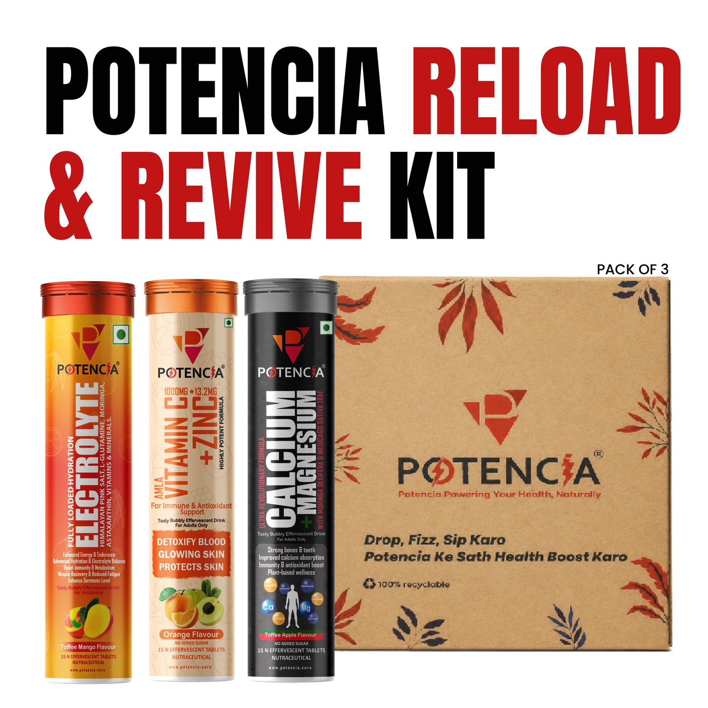 Potencia Reload & Revive Kit