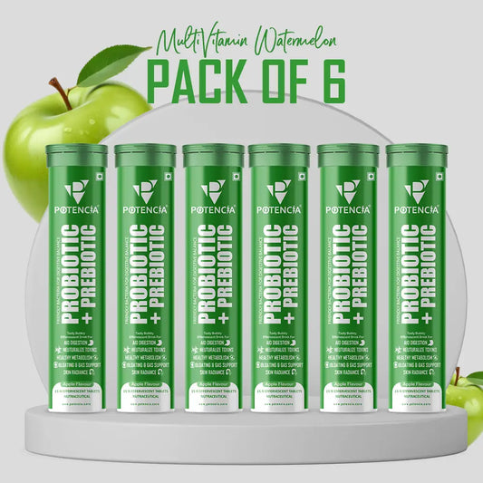 ( Pack of 6 Tubes ) Probiotic + Prebiotic