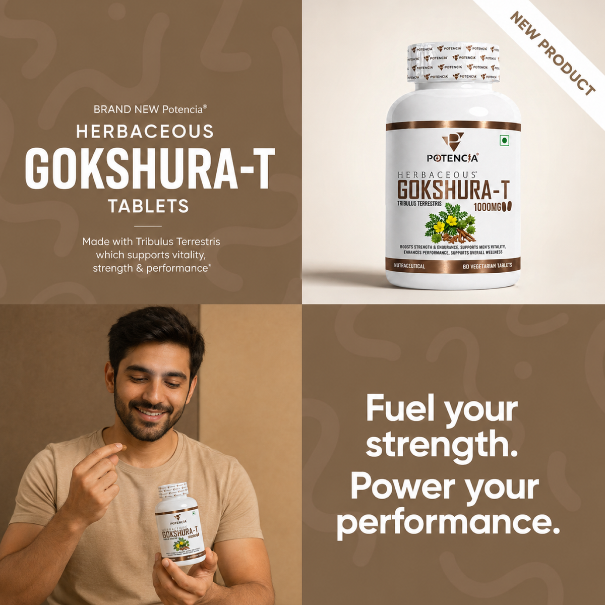 Potencia Herbaceous Gokshura-T