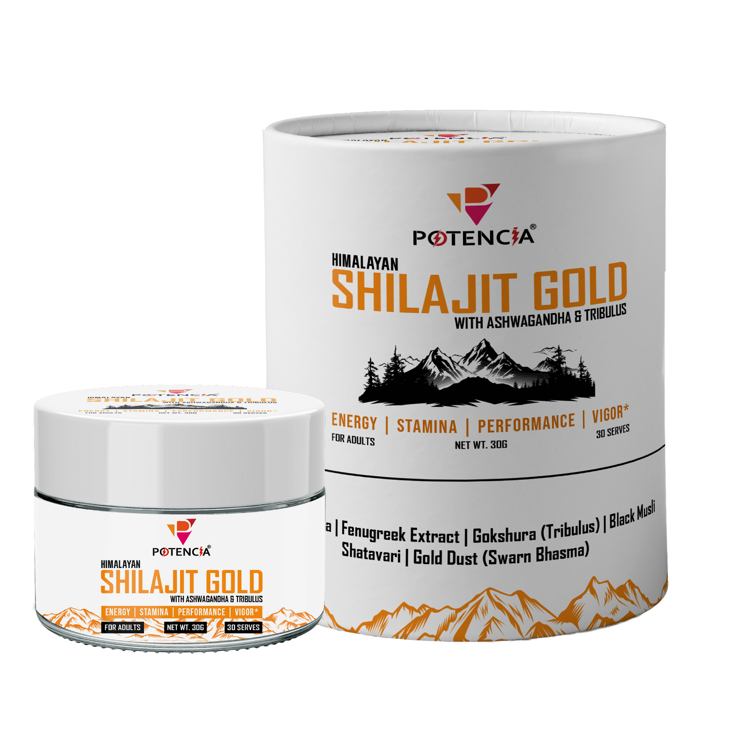 Shilajit Gold with Ashwagandha & Tribulus | Energy | Stamina | Performance | Sexual Desire*