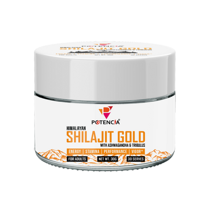 Shilajit Gold with Ashwagandha & Tribulus | Energy | Stamina | Performance | Sexual Desire*