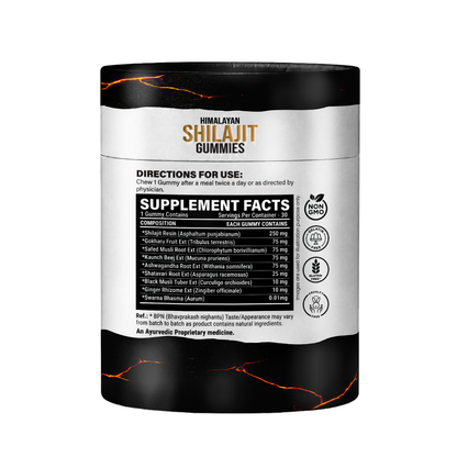 Himalayan Shilajit Gold Gummies
