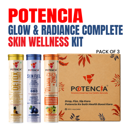 Potencia Glow & Radiance Complete Skin Wellness Kit
