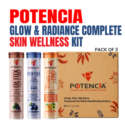 Potencia Glow & Radiance Complete Skin Wellness Kit
