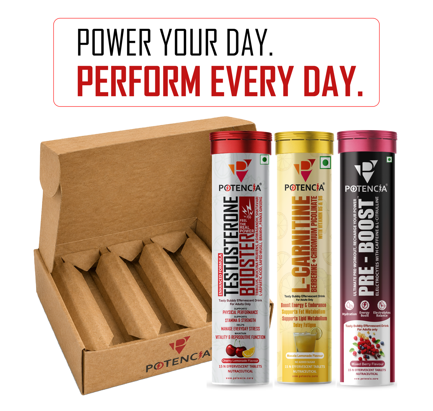 Potencia Alpha Power & Vitality kit