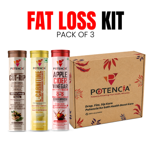Potencia Fat Loss Kit | India’s Advanced Daily Fat Loss & GLP-1 Support Stack