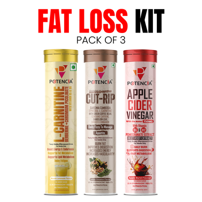 Potencia Fat Loss Kit | India’s Advanced Daily Fat Loss & GLP-1 Support Stack