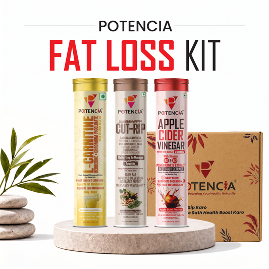Potencia Fat Loss Kit | India’s Advanced Daily Fat Loss & GLP-1 Support Stack