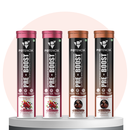 Potencia Pre-Boost New Savings Pack – 4 Tubes ₹500