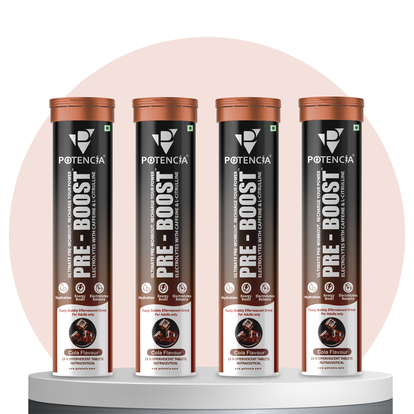 Potencia Pre-Boost Savings Pack – 4 Tubes ₹500