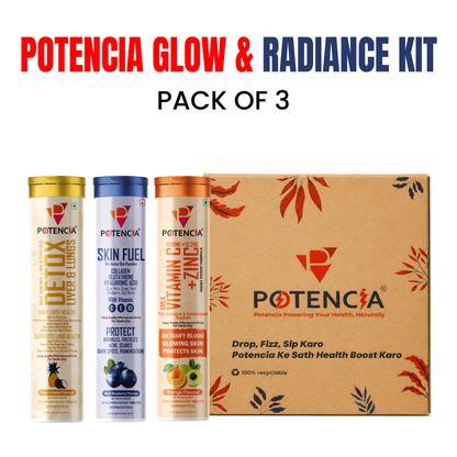 Potencia Glow & Radiant Complete Skin Wellness Kit