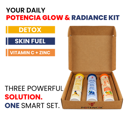 Potencia Glow & Radiant Complete Skin Wellness Kit